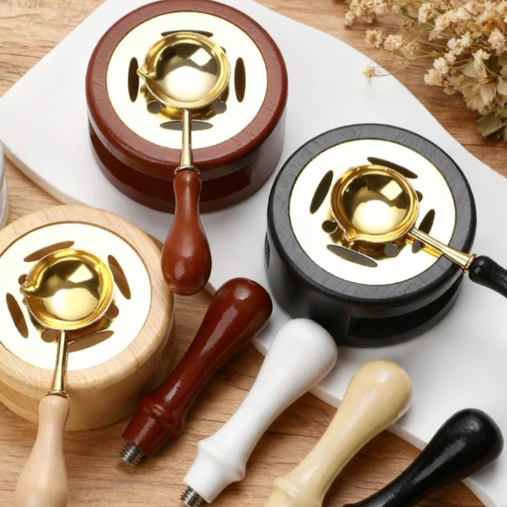 Wax Seal Stamp Set - 2/3 adet sızdırmazlık balmumu pulları seti
