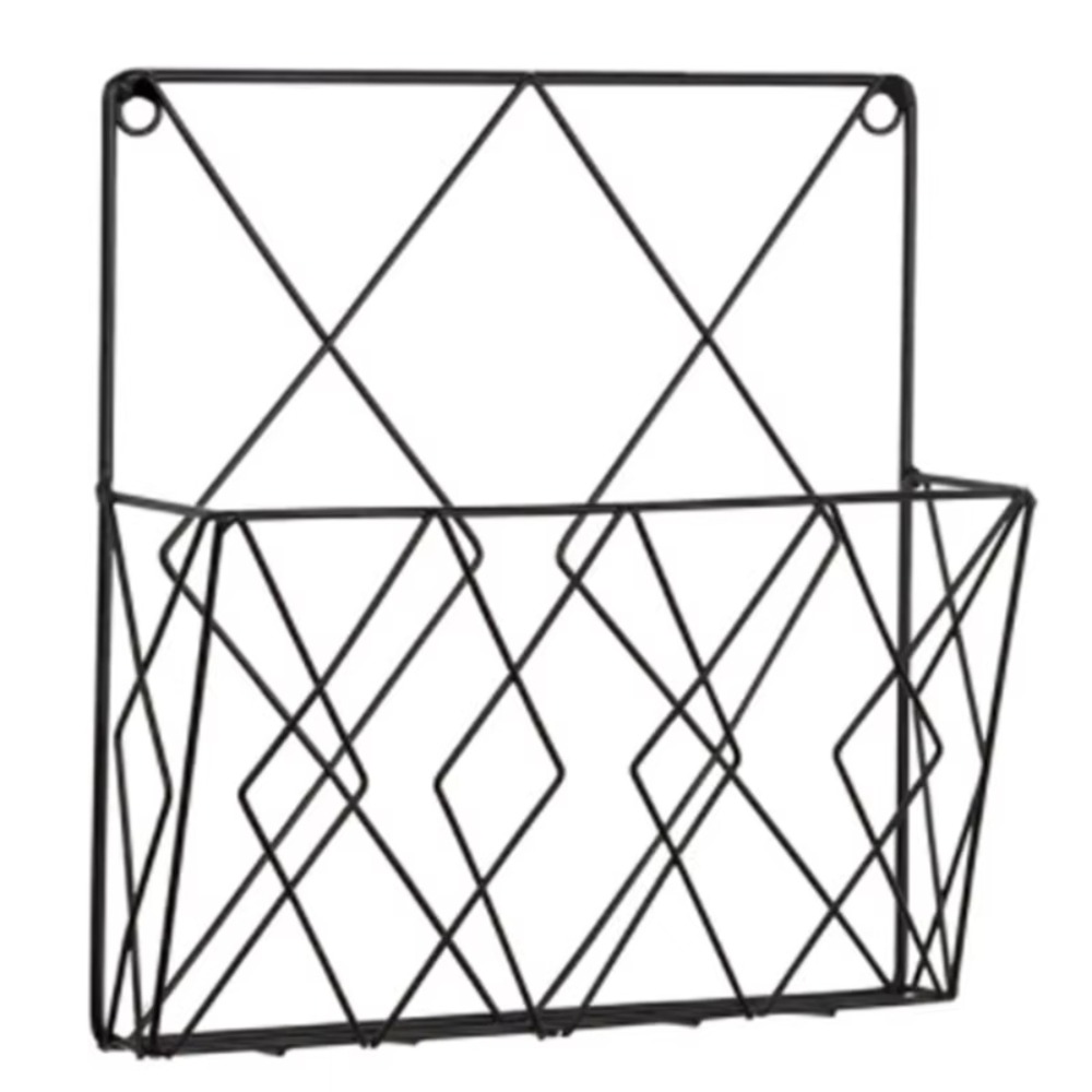 Magazine Holder Rack - Metal Dergi Tutucu Duvara Monte Basit