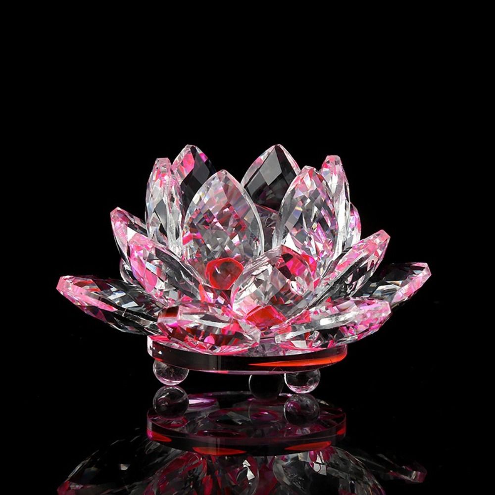 60-140mm Kristal Lotus Çiçeği  - Paper Weight Crystal incelemesi ve fiyatı
