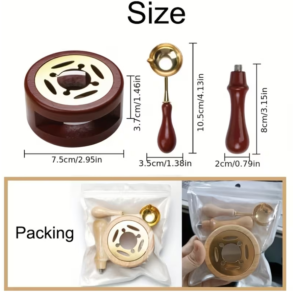 2/3 adet sızdırmazlık balmumu  - Wax Seal Stamp Set incelemesi ve fiyatı