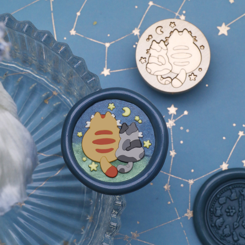 Kedi Serisi 25mm Bölmeli Mum M - Wax Seal Stamp Set incelemesi ve fiyatı